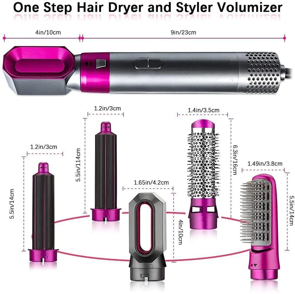 &nbsp; &nbsp;5-in-1 Multifunctional Hair Dryer &amp; Styling Tool